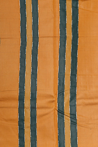 Zari Border In Stripes Taupe Grey And Purple Apoorva Art Silk Saree