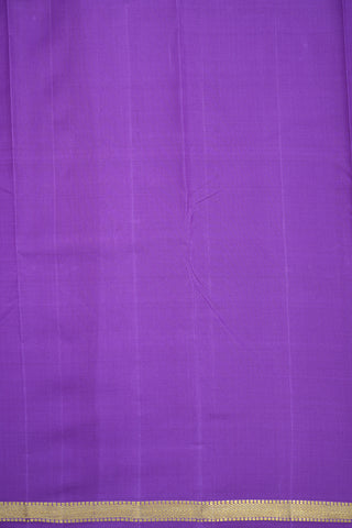 Zari Border Lavender Kanchipuram Silk Saree