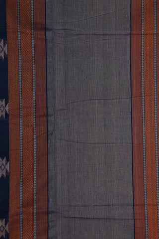 Zari Border With Checks And Thread Work Zari Butta Multicolor Coimbatore Cotton Saree