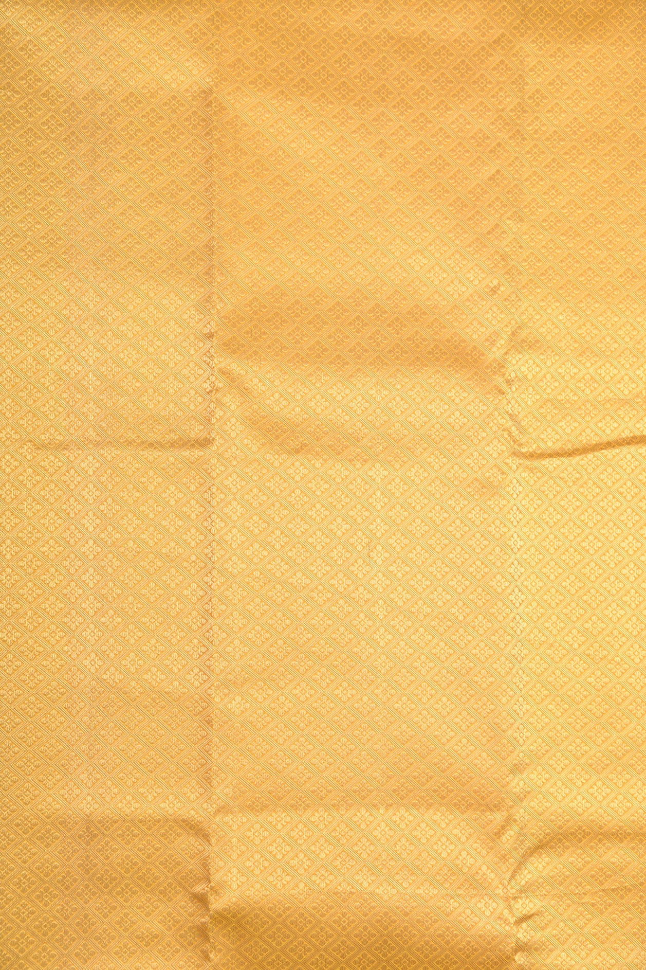 Zari Border With Pendant Motif Mustard Yellow Kanchipuram Silk Saree