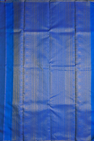 Zari Buttas Manthulir Color Kanchipuram Silk Saree