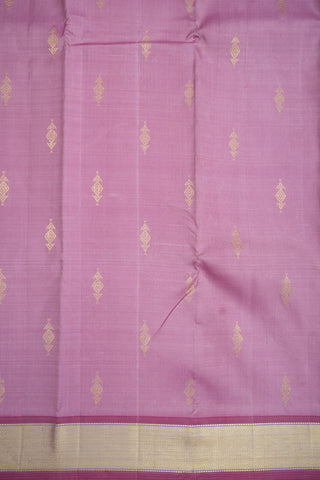 Zari Motifs Orchid Pink Kanchipuram Silk Saree