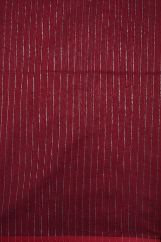 Zari Stripes Magenta Maheswari Silk Cotton Saree