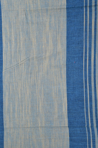 Blue Bengal Cotton Saree