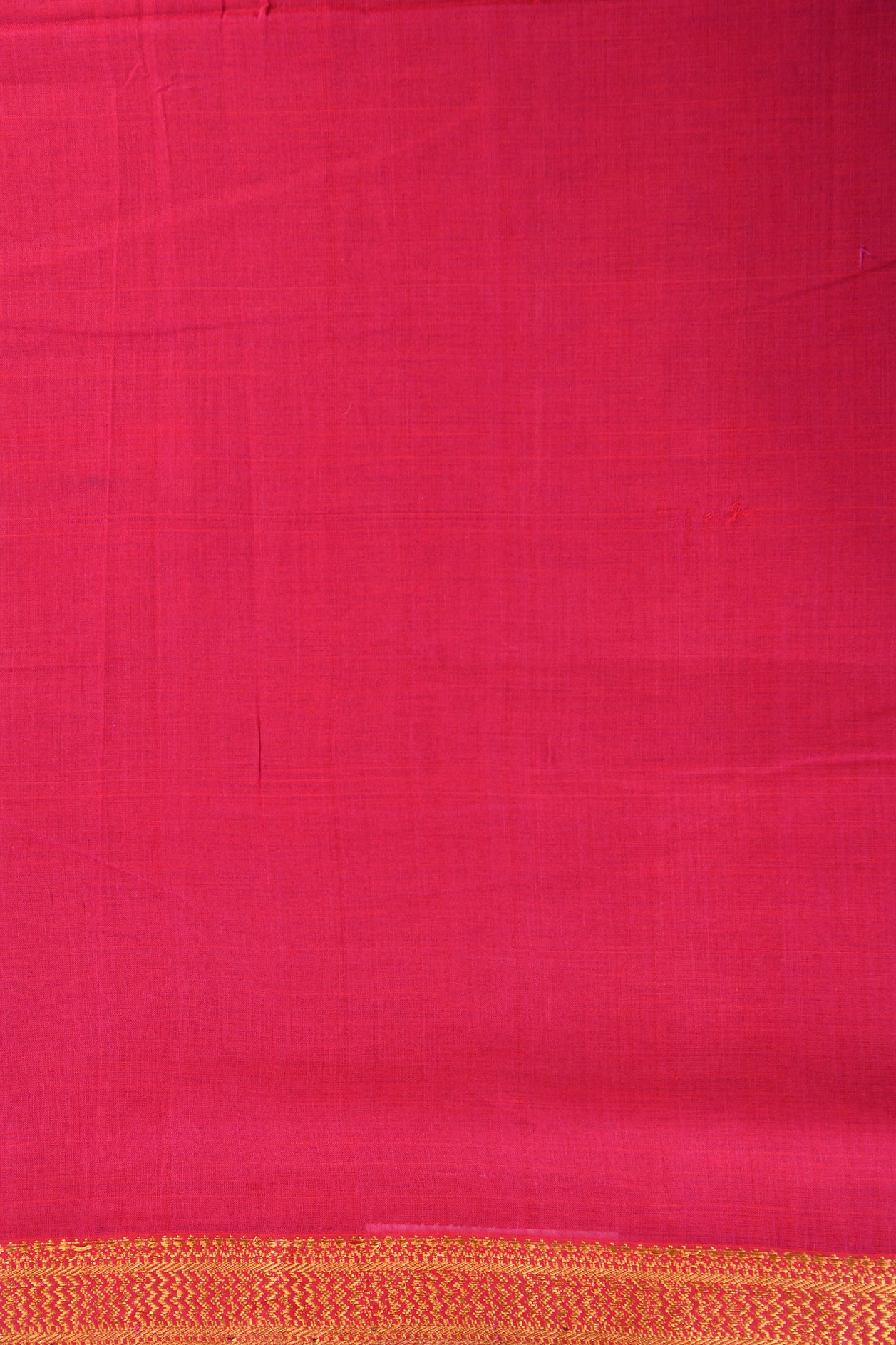 Dark Pink Mangalagiri Cotton Saree
