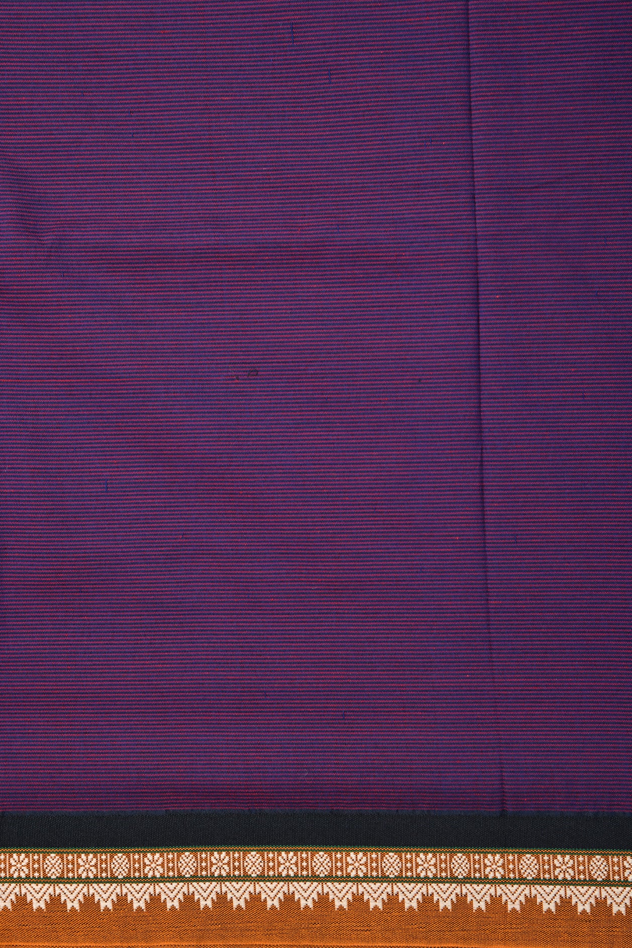 Dark Violet Dharwad Cotton Saree