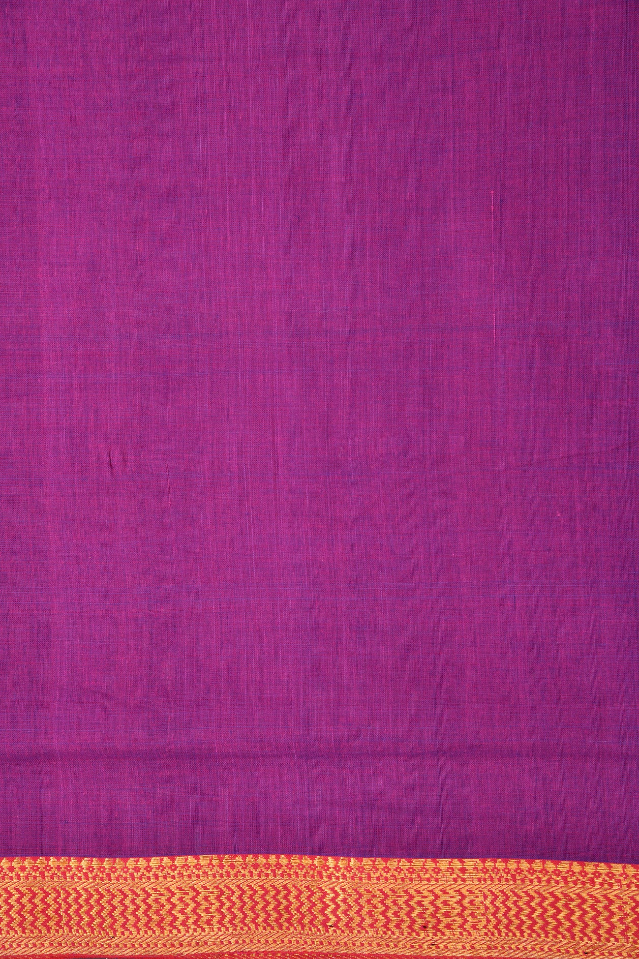 Dark Violet Mangalagiri Cotton Saree