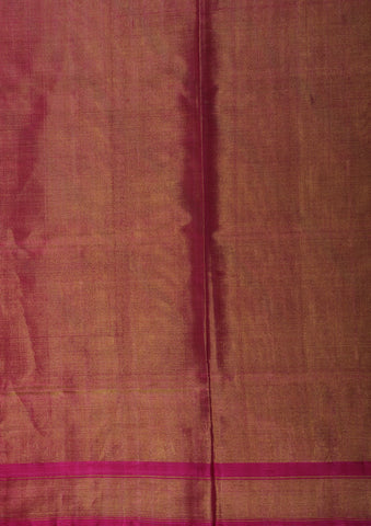 Diagonal Design Peach Pink Patola Silk Saree