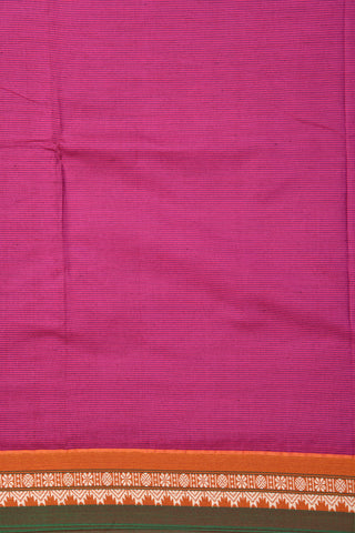 Pink Dharwad Cotton Saree