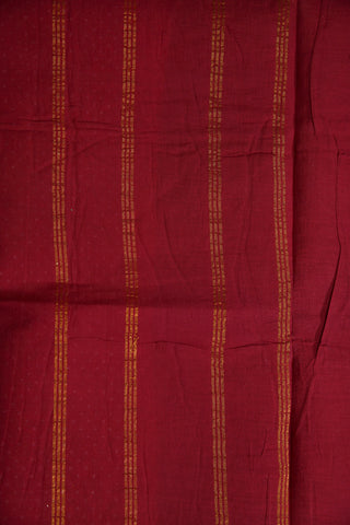 Bandhani Printed Red Sungudi Cotton Saree