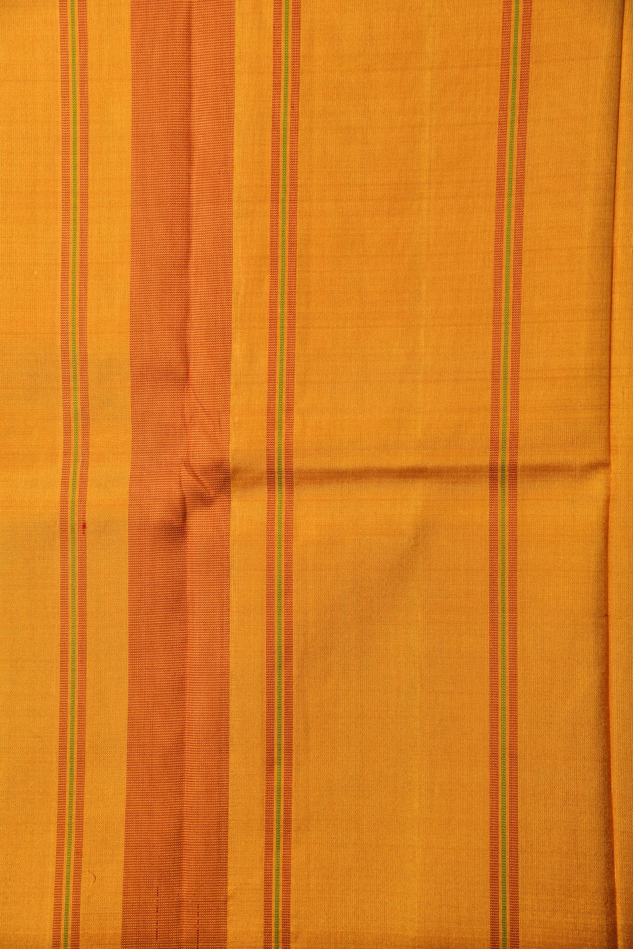 Thread Work Dark Maroon Kanchipuram Silk Saree