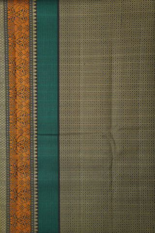 Thread Work Maroon Kanchipuram Silk Saree