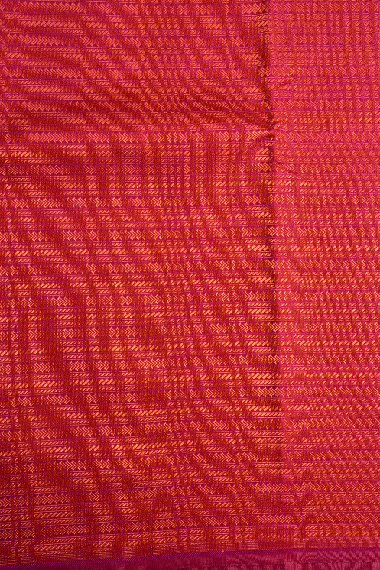 Thread Work Pinkish Orange Kanchipuram Silk Saree